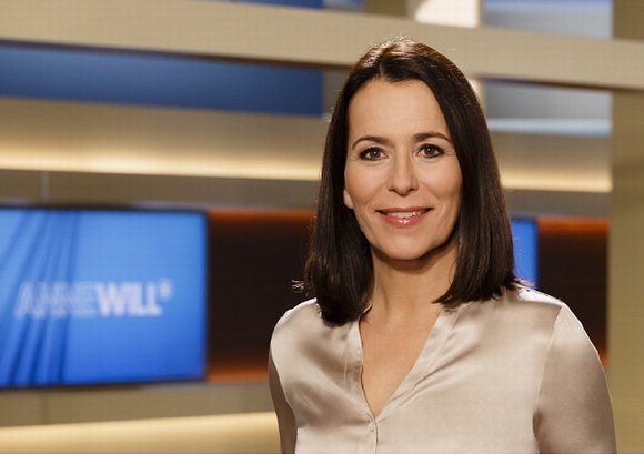 Moderatorin Anne Will Sonntagstalk im Ersten © Bild NDR/Wolfgang Borrs