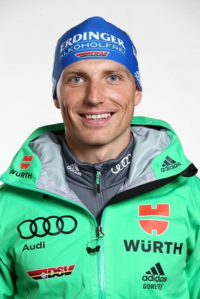 Eric Lesser Deutsche Biathlon-Nationalmannschaft Weltcup 2015 2016 © DSV