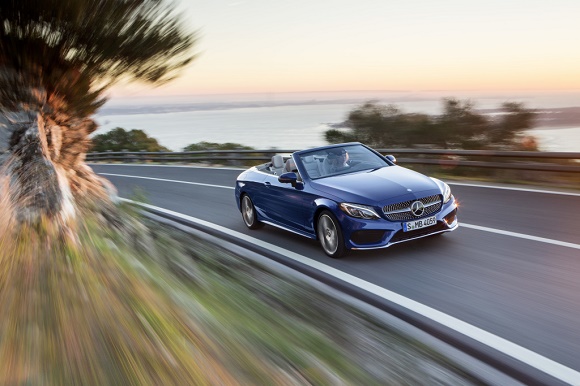 Mercedes Das neue C-Klasse Cabriolet Markteinführung im Sommer 2016 © Daimler AG