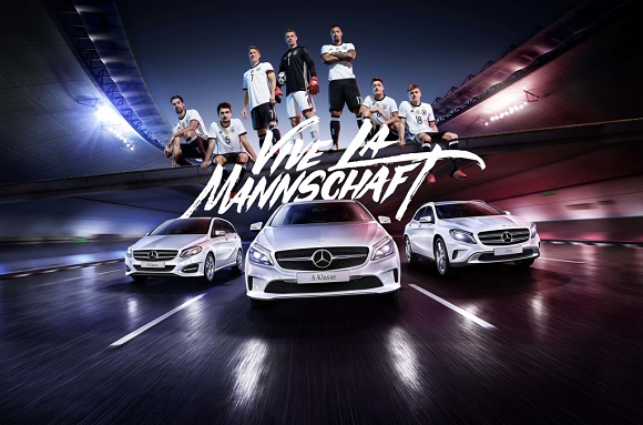 Vive La Mannschaft Die Kampagne von Mercedes-Benz zur Fußball-EM 2016 © Daimler AG