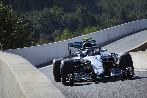 Formel 1 2016 Großer Preis von Belgien Nico Rosberg Mercedes AMG Petronas © Daimler AG 