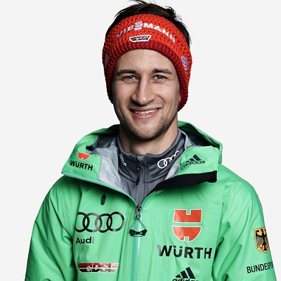 Vierschanzentournee Neujahrsspringen 2017 DSV-Springer Markus Eisenbichler gewinnt die Qualifikation © Deutscher Skiverband DSV